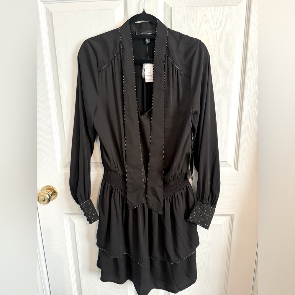 Beaded Blouson dress